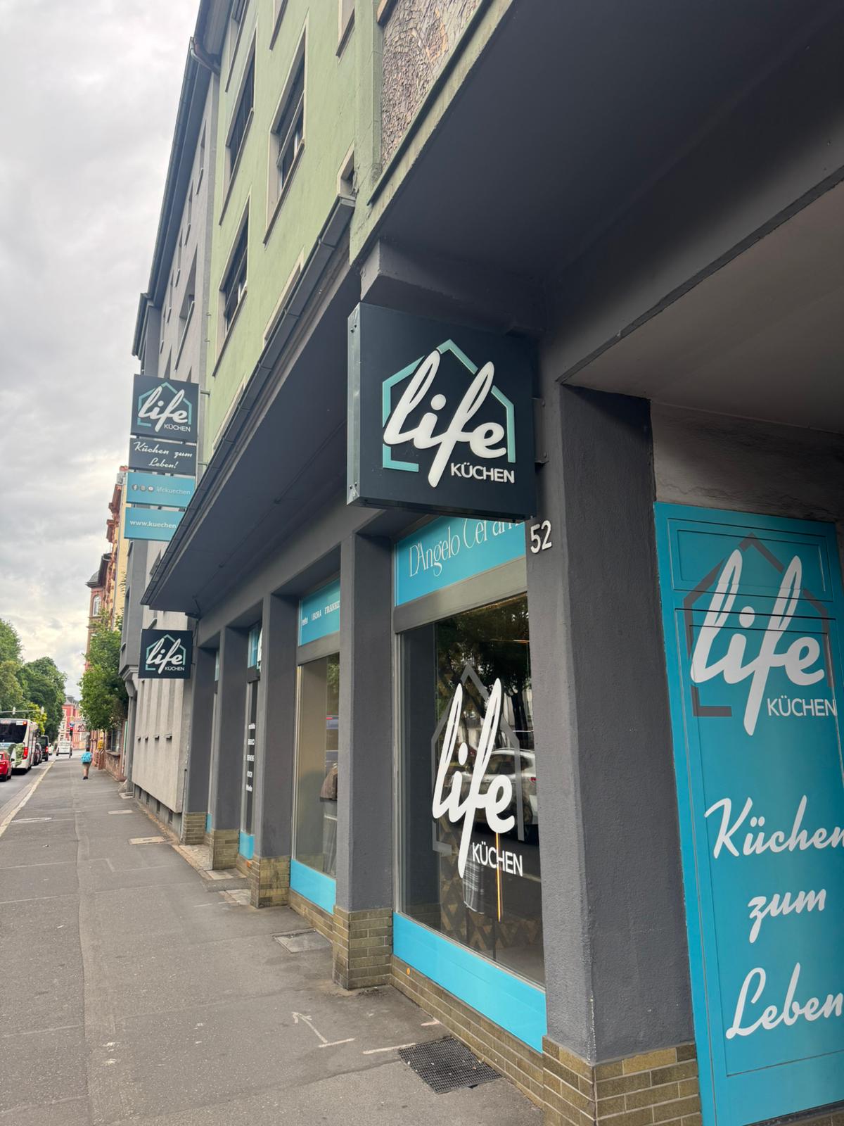 Geschäft für Küchen und Möbel